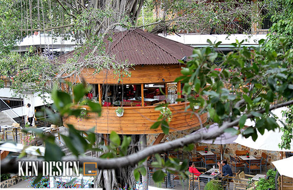 thiết kế quán cafe độc đáo